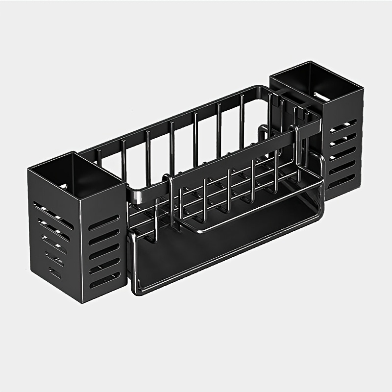 Kitchen Sink Drain Rack, Dish Rag Sponge Dish Soap Storage Rack, Multi-functional Tableware Storage Rack - Suitable For Home, Rv, Dormitory