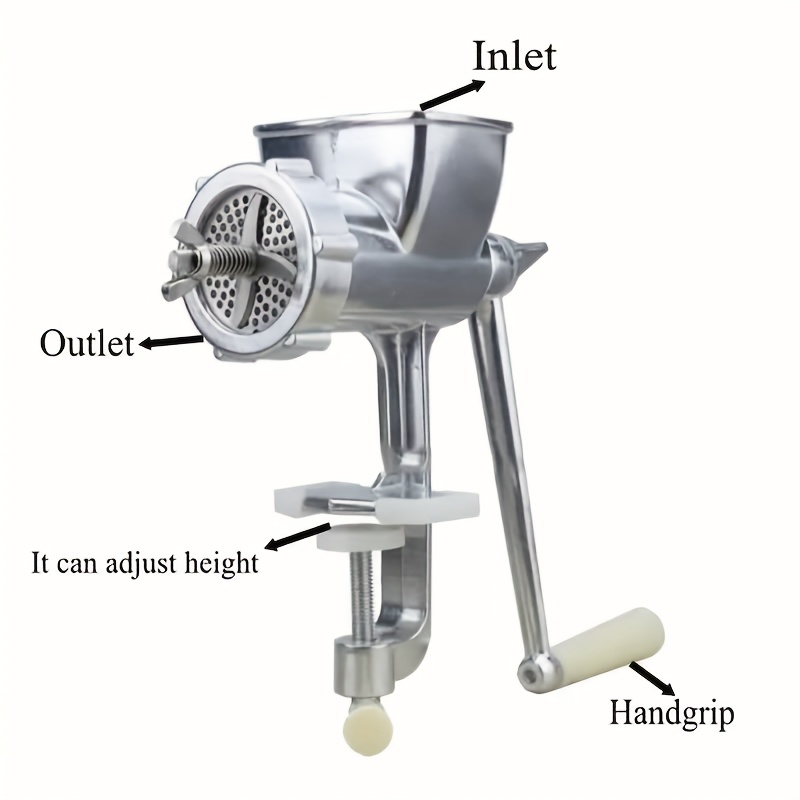 Machine for Making Pellets for Pet Food, Featuring Manual Feeding And Molds in Sizes 4/5/6/7Mm, Includes 2 Brushes, Suitable for DIY Bird, Cat, Dog, And Parrot Feed Production.
