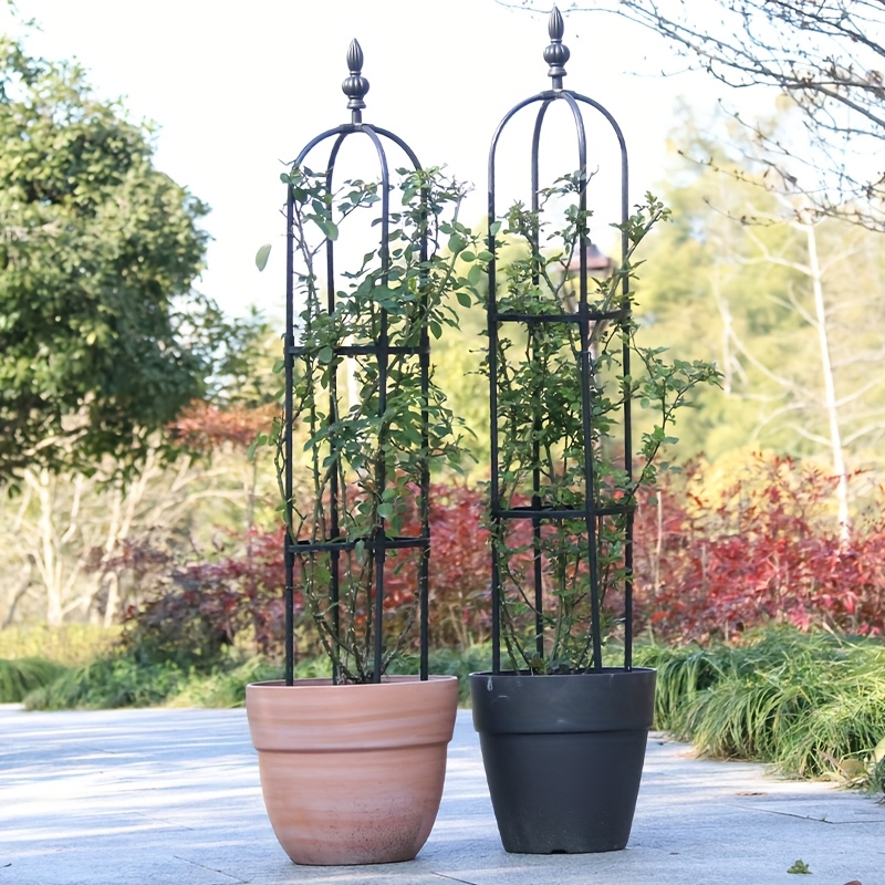 item picture 1 set u shaped plant stand kit expandable outdoor climbing plant support multiple sizes  