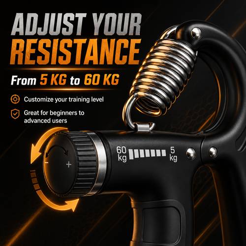 grip strength tester trainer electronic hand dynamometer grip strengthener with adjustable for sport