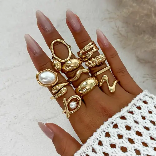 Temu Stackable Rings women rings sold on Temu Canada