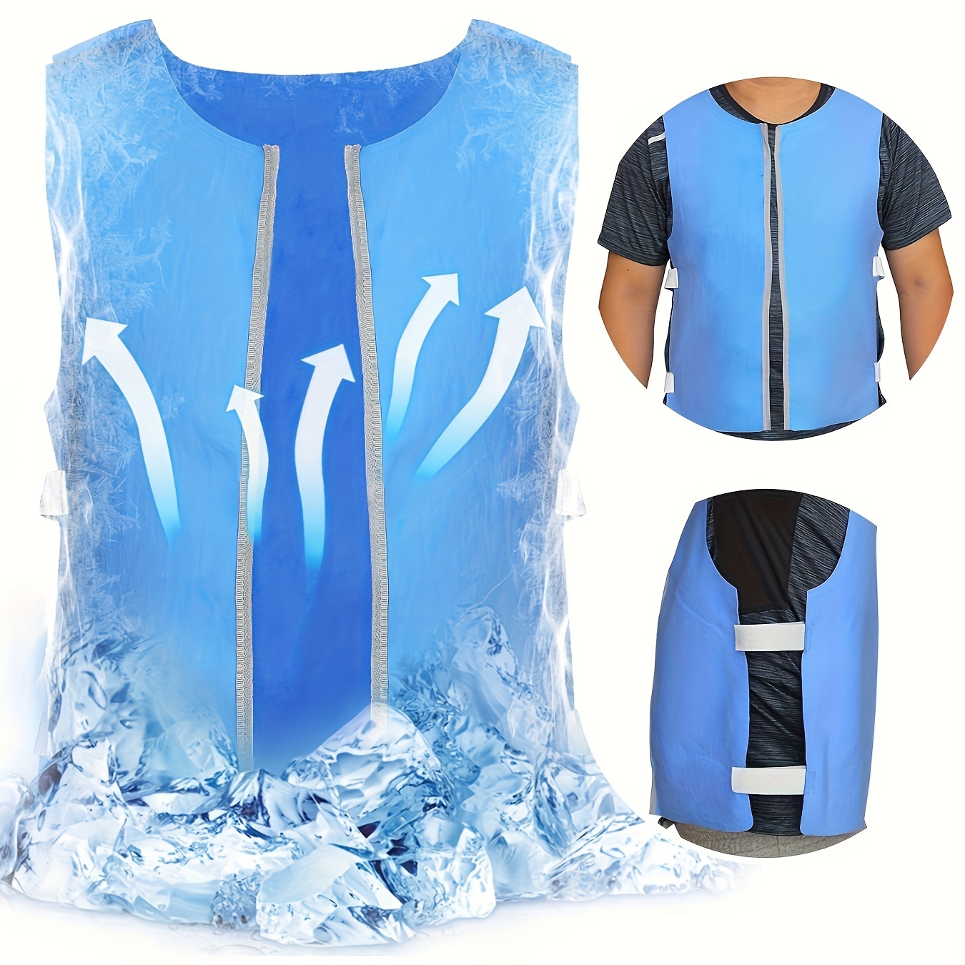 PANGTIKU Evaporative Cooling Vest For Men Women - Body Ice
