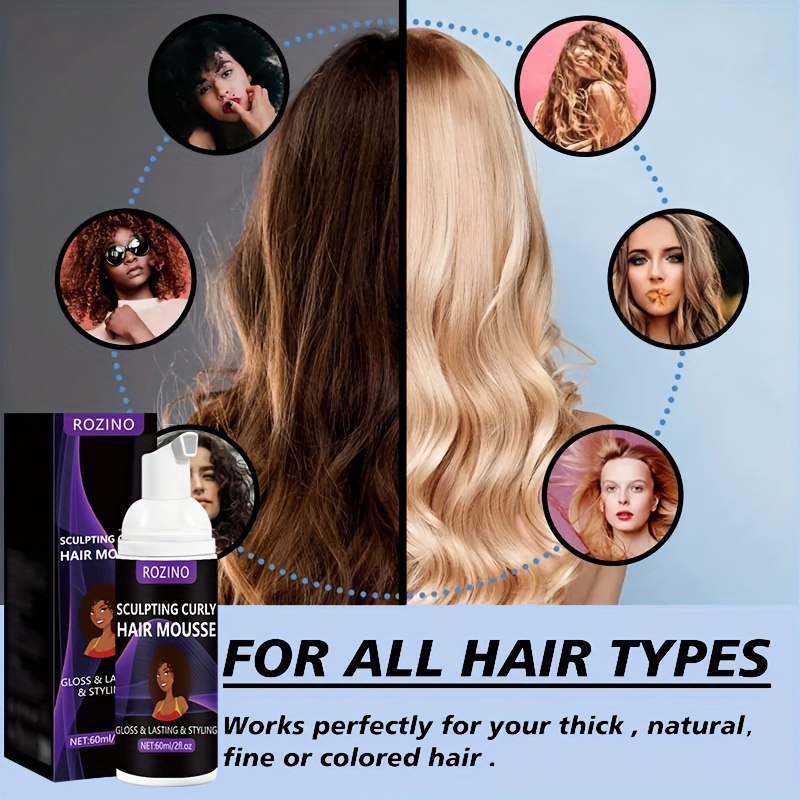 60ml coconut oil hair gel with and delicate foam light plastic elastic restoring locking quickly shaping y hair details 9