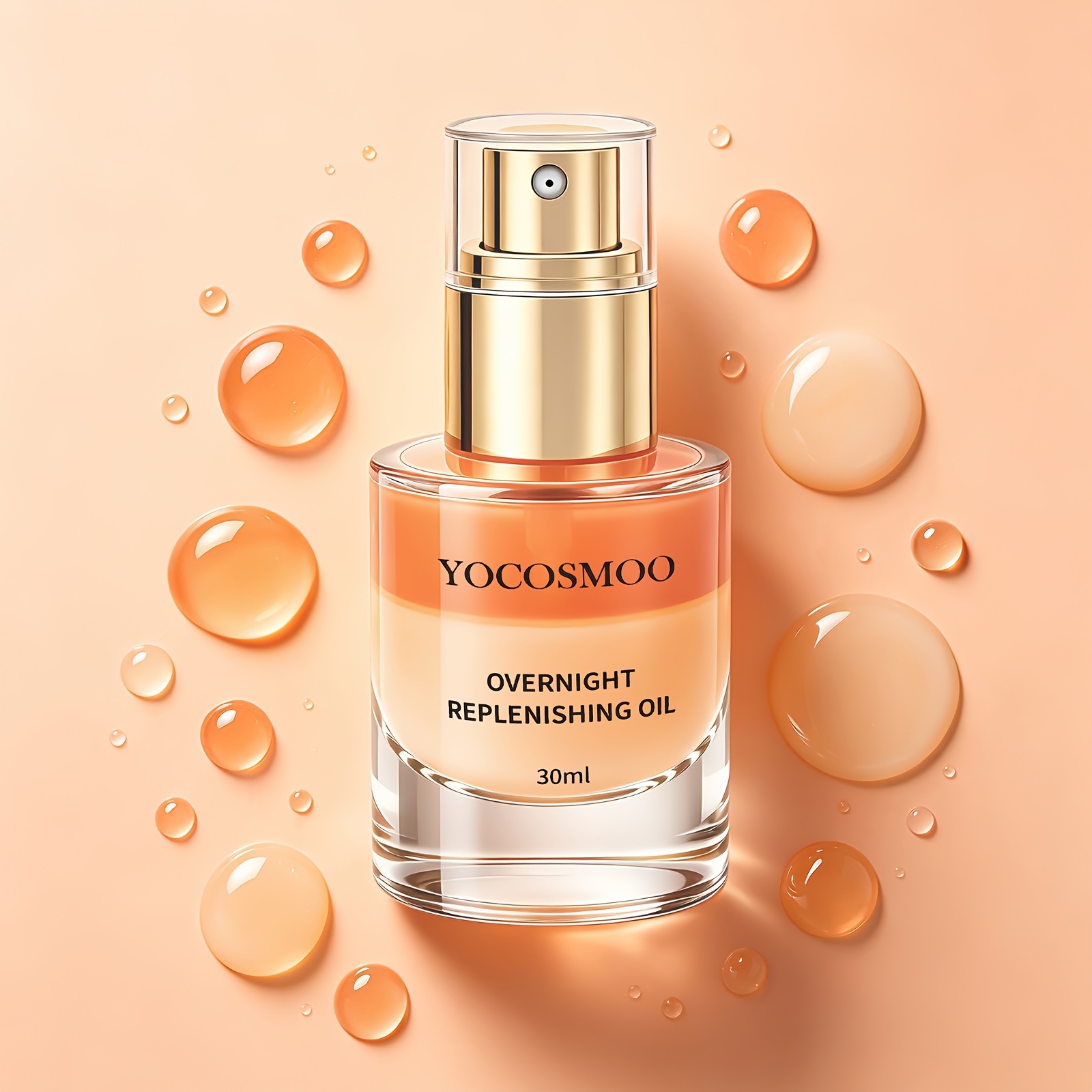 Image of 30ml Yocosmoo Overnight Facial Oil With Jojoba Oil And Camellia Oil Night Face Oil