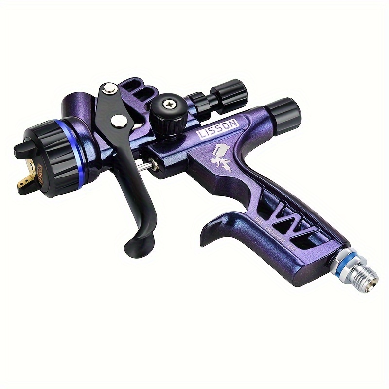 Temu Pistola De Pulverización Hvlp 6800G 1.3Mm Herramienta De Pintura Para Coche Pulverizador De Aire Pistola De Pintura Aerógrafo Baja Presión 260L/M
