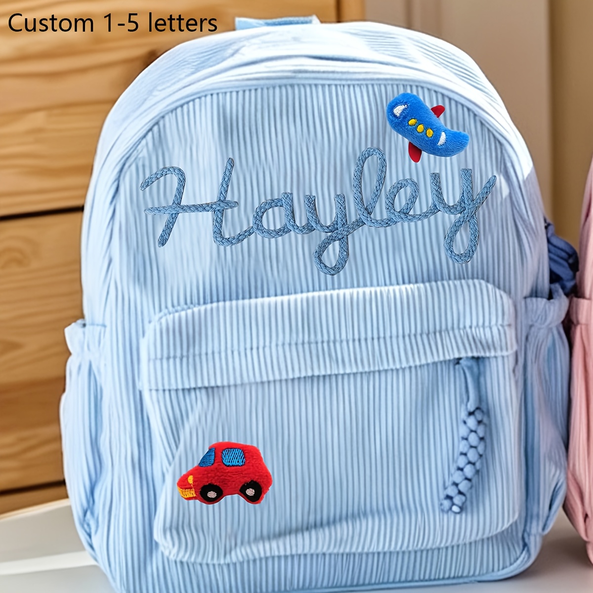 TEMU [customization] 1pc Personalized Handmade Custom Name Shoulder Bag, Travel Shoulder Bag, Unisex, Birthday Gift, Gift