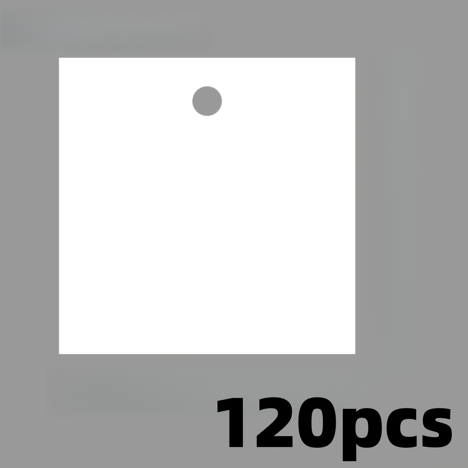 TEMU Étiquettes carrées en papier personnalisées, adaptées pour vêtements, bijoux, cadeaux et étiquettes de prix. Peuvent être imprimées en DIY avec
