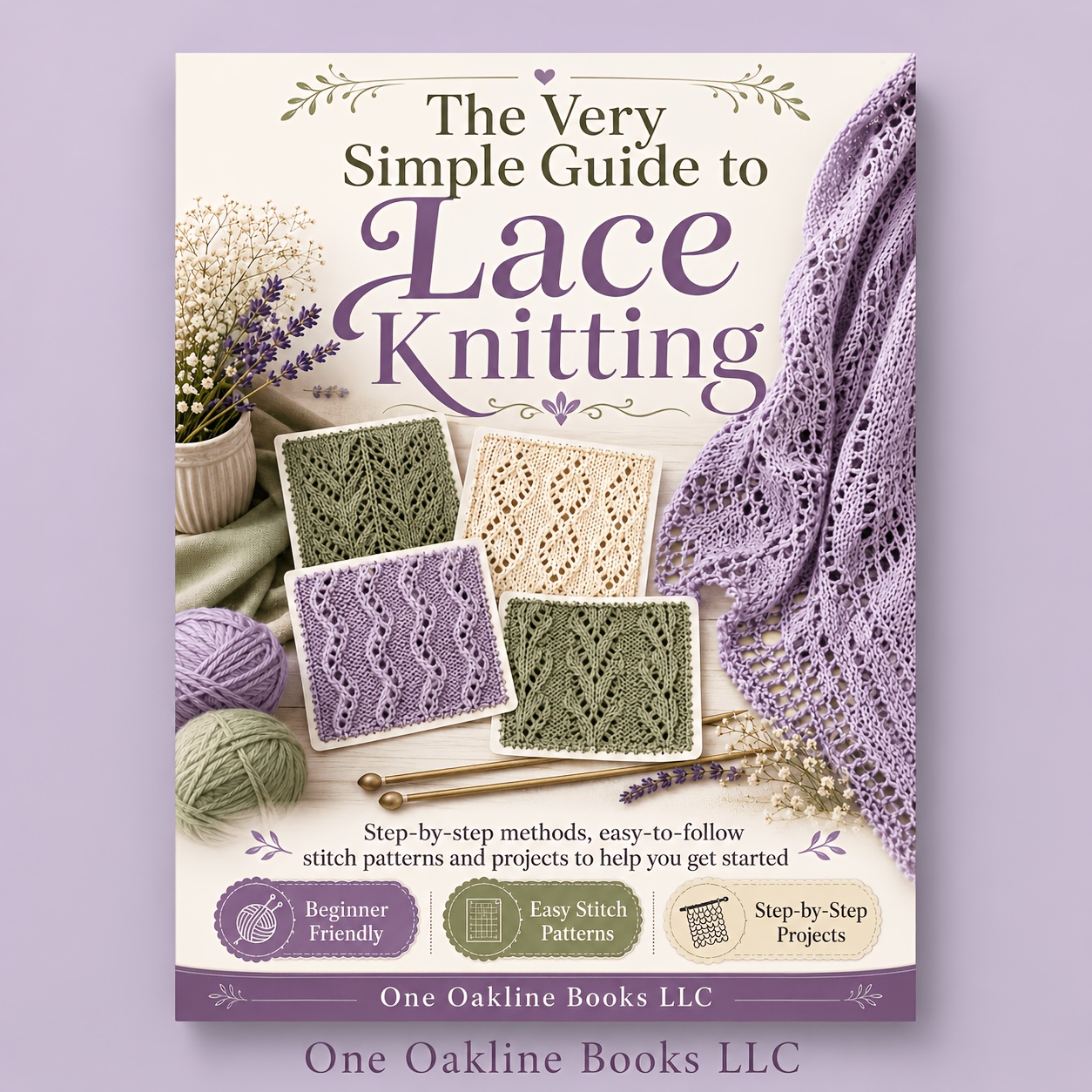 TEMU A Beginner's Guide To Lace Knitting A Step-by-step Tutorial For Absolute Beginners, Illustrated Stitch Guides, Fundamental Techniques, Simple