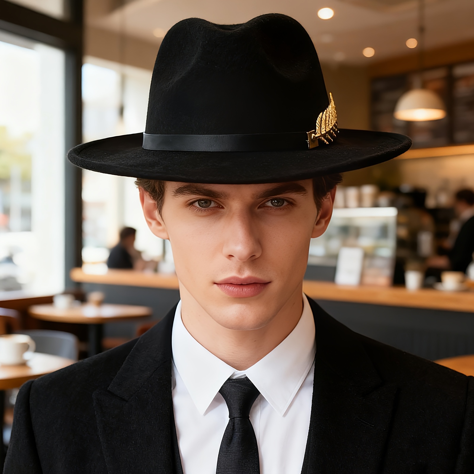 mens formal hats sold on Temu United States