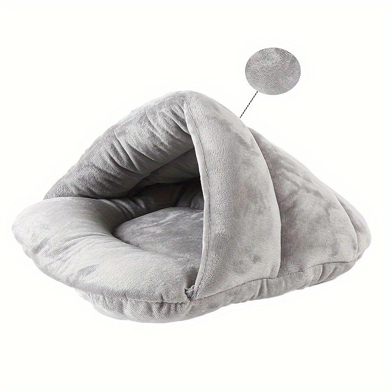 1pc  -style cat bed - durable chew-resistant polyester,    , no assembly needed,   for indoor cats & small dogs, soft pet bed for home decor, cute cat bed Product details 5