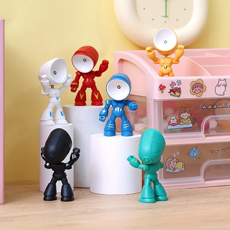 1 mini night light led cartoon cute   light desktop decoration desk lamp holiday gift ideal gift for bothday Product details 5