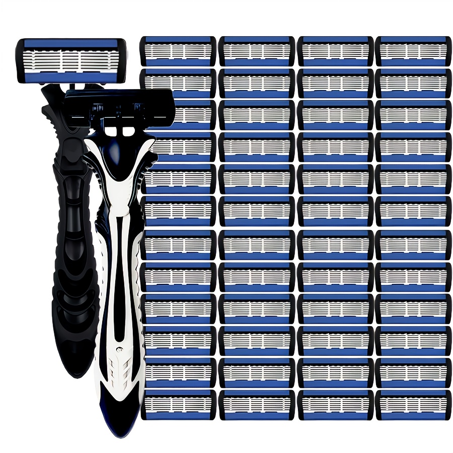 Men's 6-layer Manual Shaving For Men Replace Head Comfortable Shaving