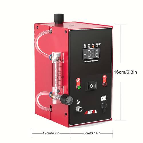 car smoke machine with digital pressure gauge and built in pump clip pliers kits professional evap vacuum leak detector 5x more sensitive for fast micro leak detection cars trucks motorcycles rvs boats gifts for and pros
