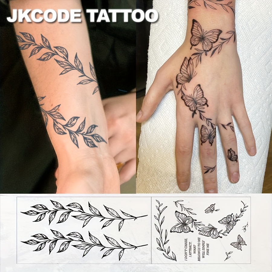 Wrist Elegant Woman Vine Tattoos On Arm Arm Tattoos For Women Simple Moldova