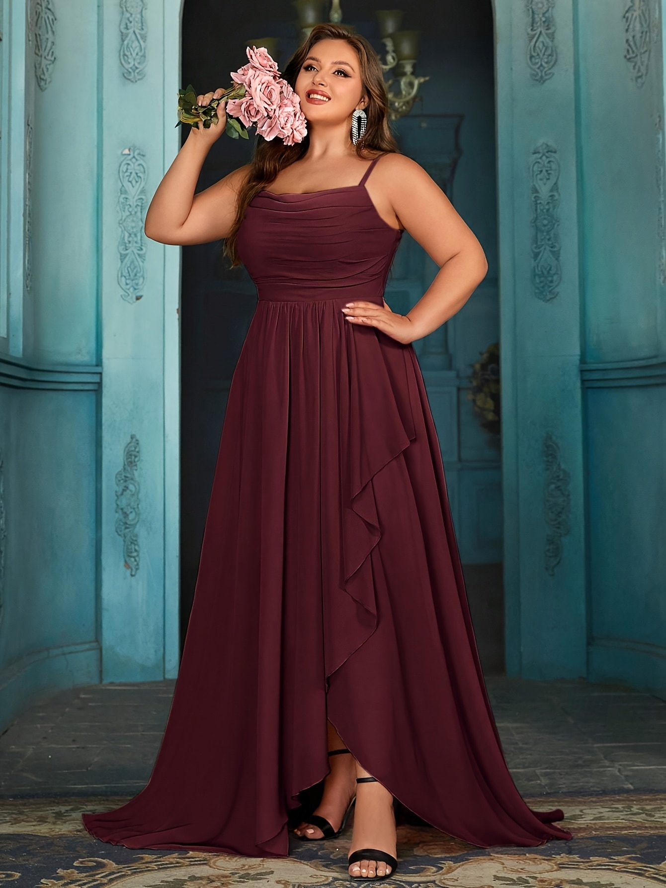 david's bridal burgundy prom dresses Gothic Black And Red Wedding Dress With Gloves