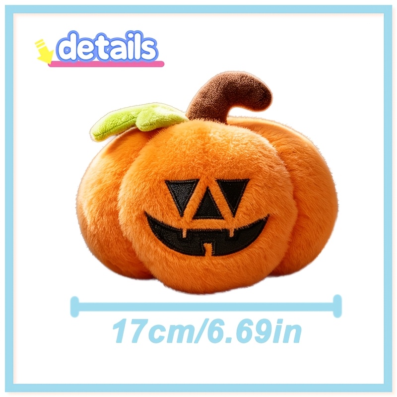 Adorable Halloween Pumpkin Plush Toy for Home Decor