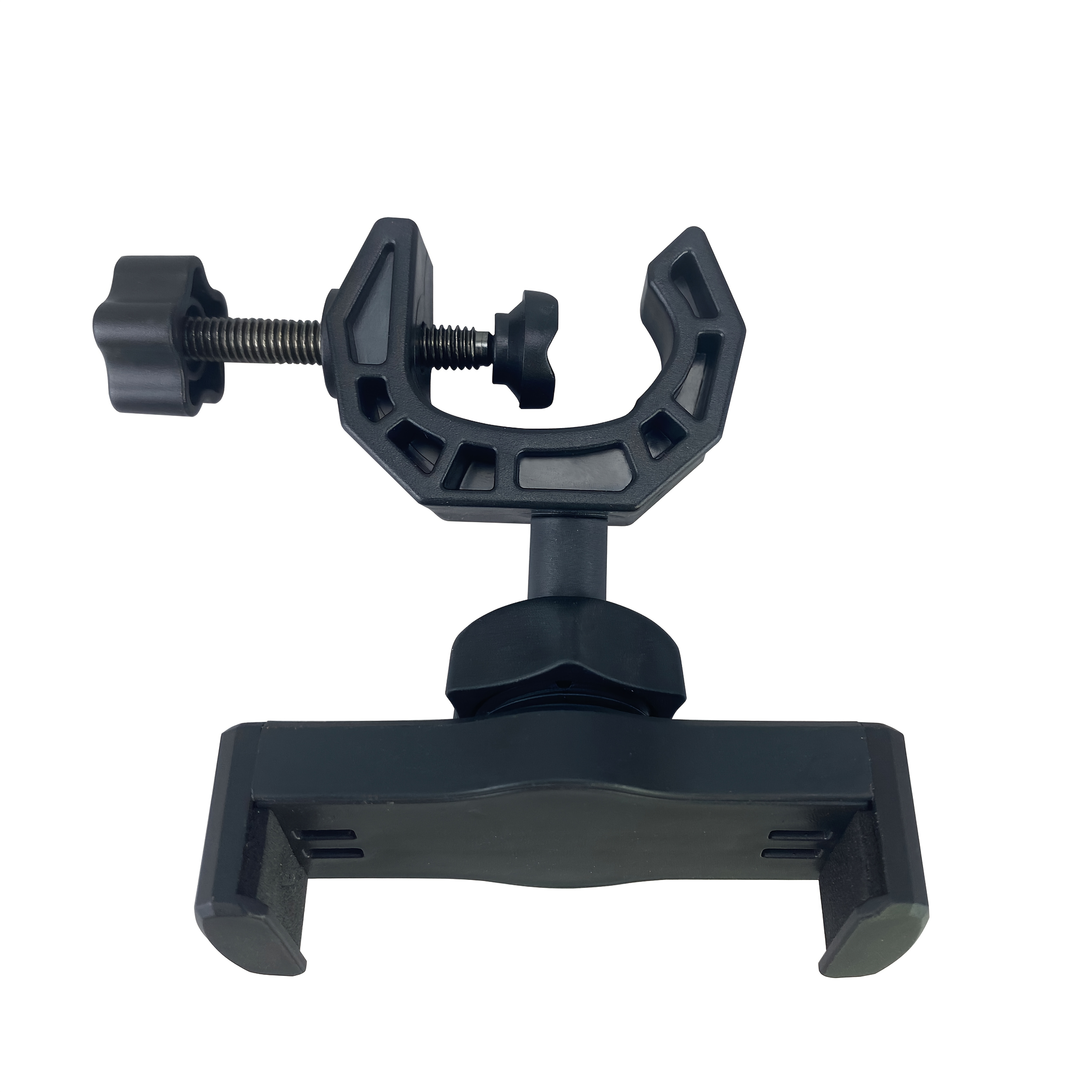 TEMU Adjustable Phone Holder Mount For Mic Stand - Extended Phone P Mount With Rotating Ball Joint, 360° Flexible Arm & Suction Cup Base, Compatible