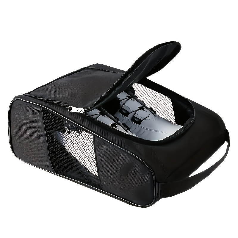 TEMU Borsa da golf da esterno, borsa da viaggio per scarpe con cerniera, borsa per scarpe