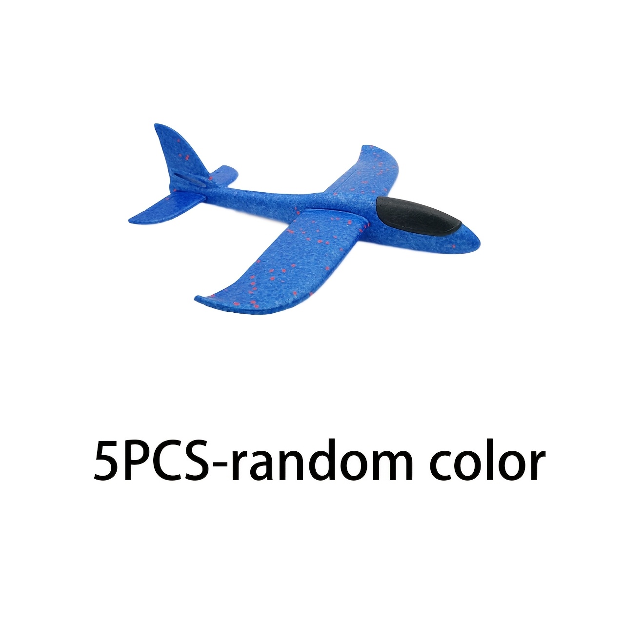Image of 3/4/5pcs Foam Prank Set With 2 Flight - Easy To Hand-launch, Perfect For Outdoor Lawns, Parks, , And More. Ideal For Casual Fun And Group Games. A For Christmas And Halloween. Random Color Included