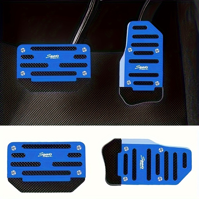 

Aluminum Alloy Car Pedals - Anti-slip Throttle & Brake For Driving , Fits Most Models