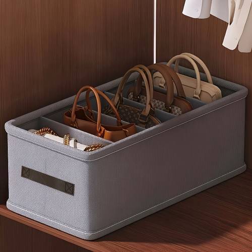 item picture 1pc bag organizer separator box for handbag and closet storage suitable for students bedroom closet organization clothing storage closet ideal for back to holidays st patricks day spanish easter