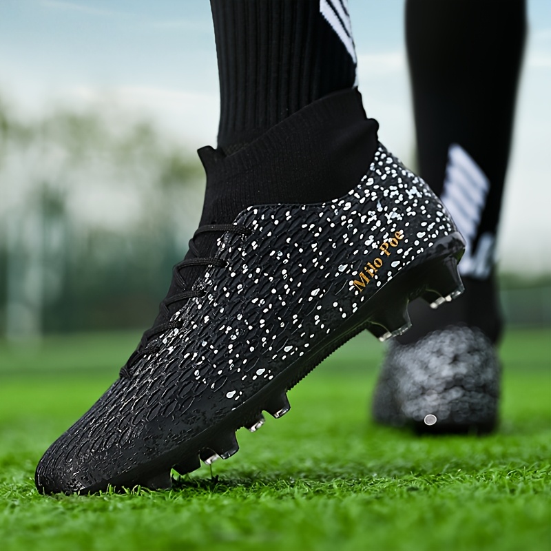 crampons de football professionnel unisexe légère, antidérapante