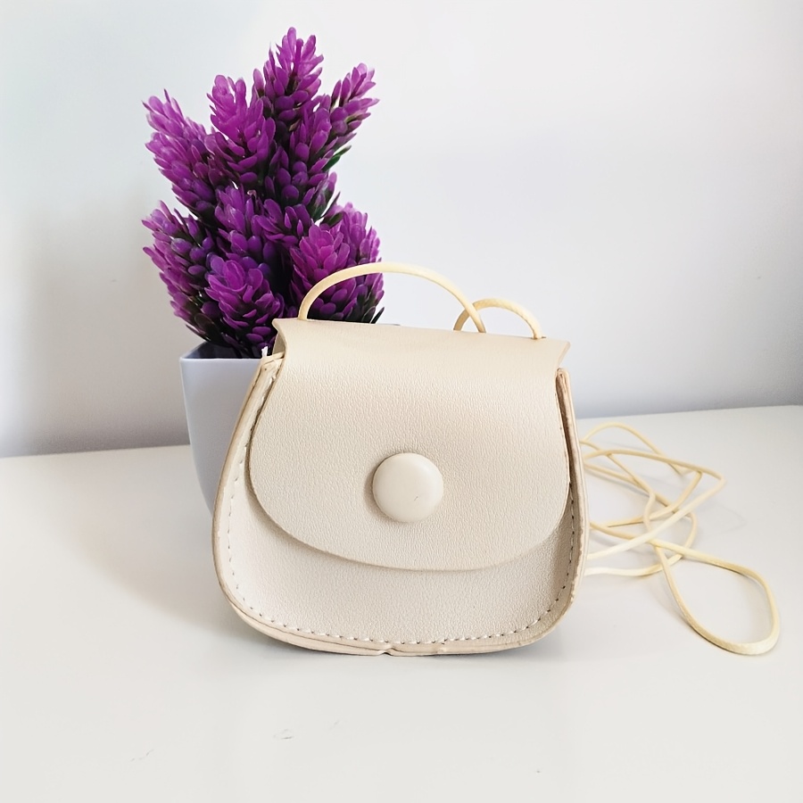 TEMU Enkelschoudertas voor dames, mini schoudertas, modieuze zadeltas met ketting als crossbodytas, decoratieve kleine rugzak