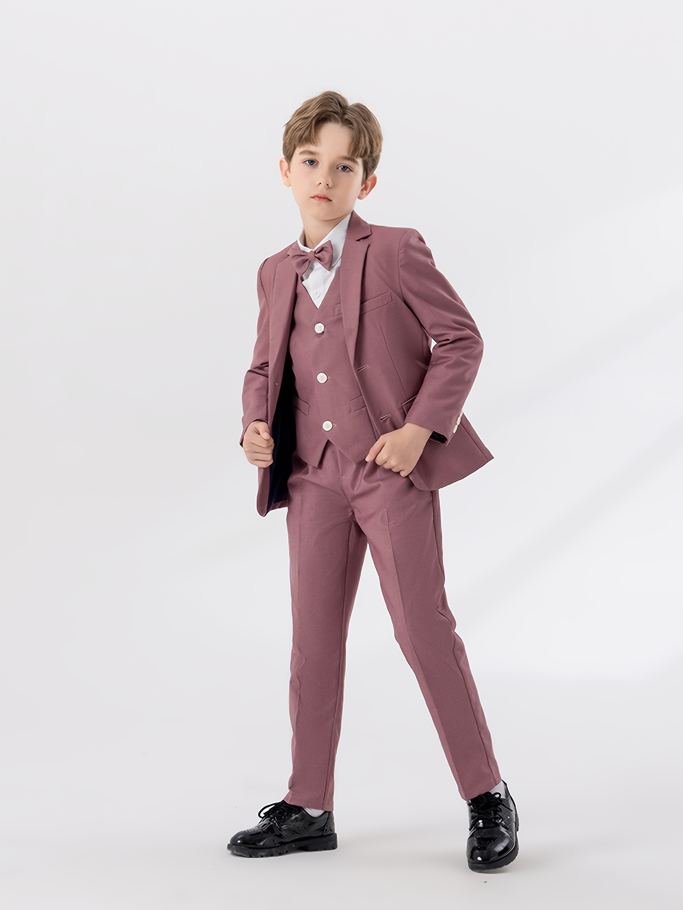 New Autumn and Winter Boys' Suit for and Little Boys' Outfit for Show,  Piano Performance, Easter, Wedding Dance Party Birthday Party, Family