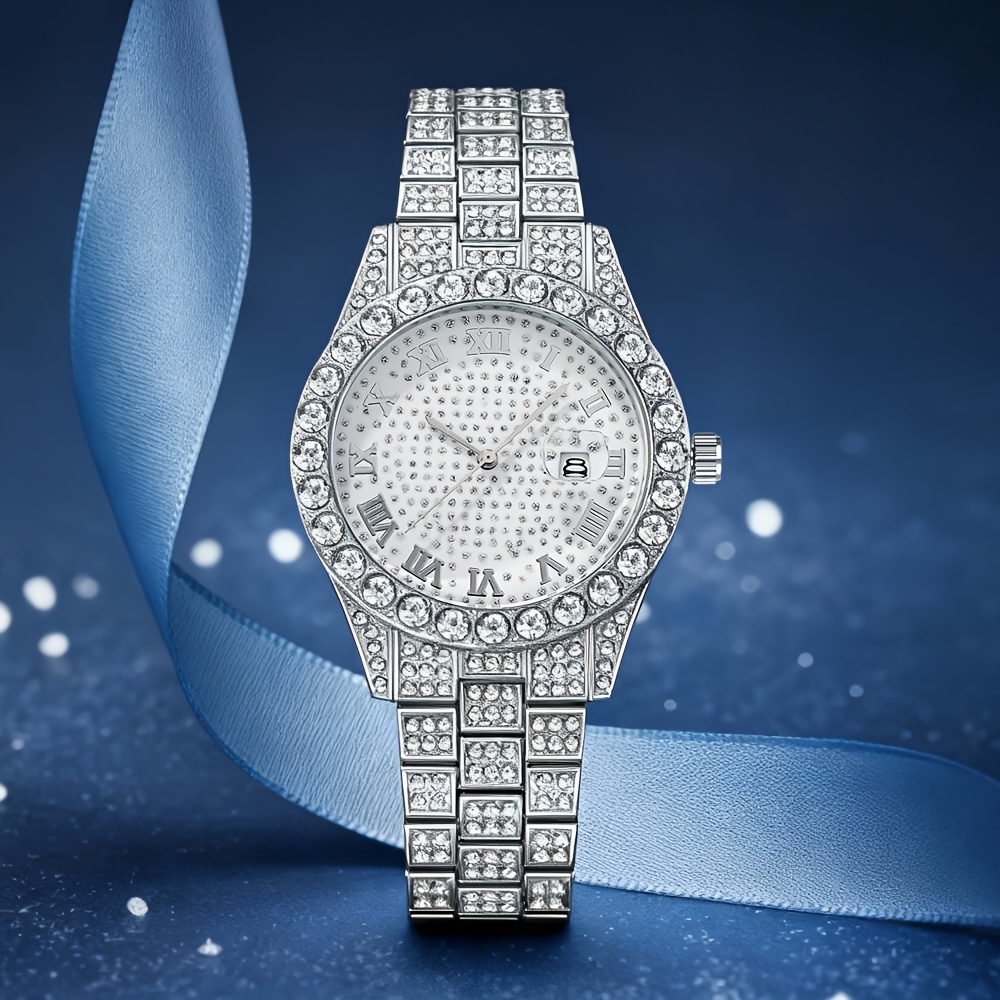 3pc Men's Business Quartz Watch & Bracelet Set