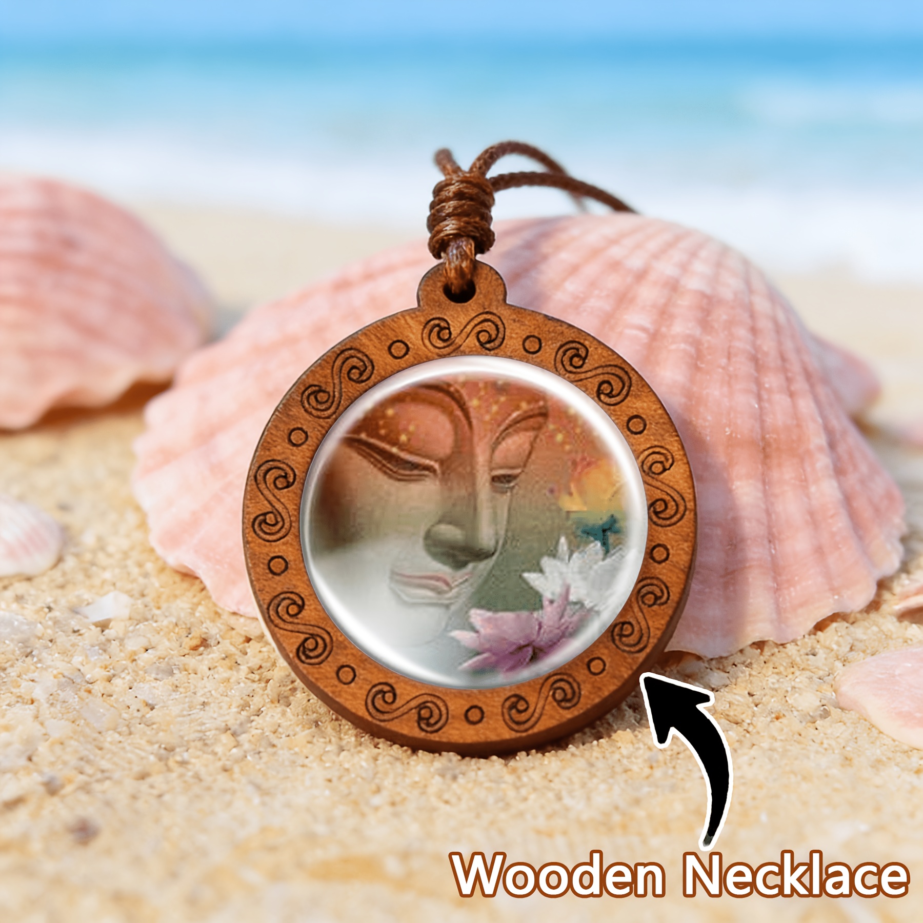 Handmade Exquisite Time Gem Inlaid Retro Necklace & Pendant