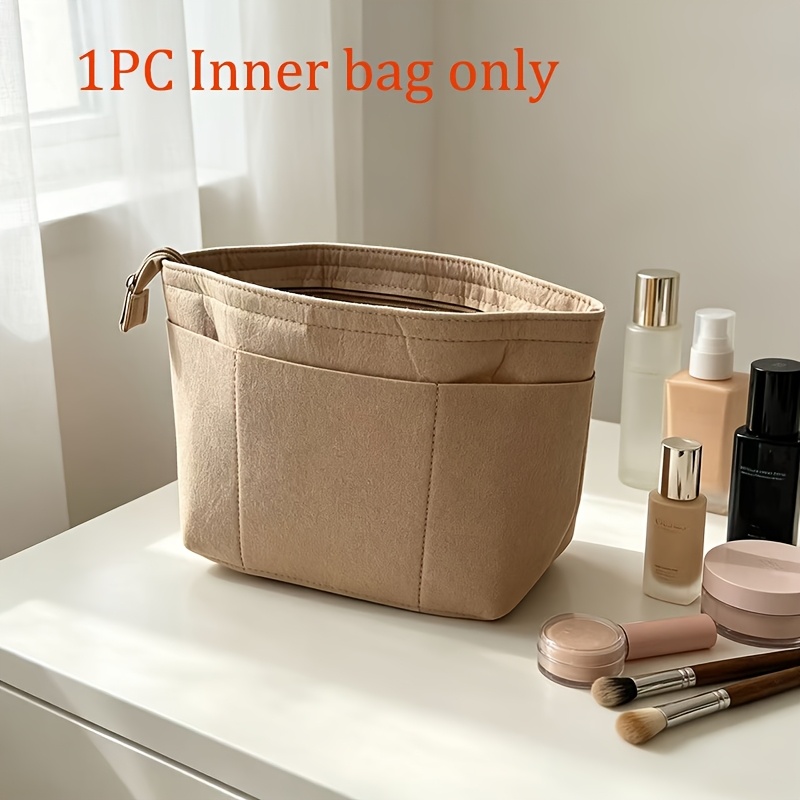 TEMU . [Taschenorganizer, Einfach-Tasche] Geldbörsen-Innentasche; Geeignet für die Einbringung mehrerer -Erweiterungen; Erhöhte Reißverschlusstasche;