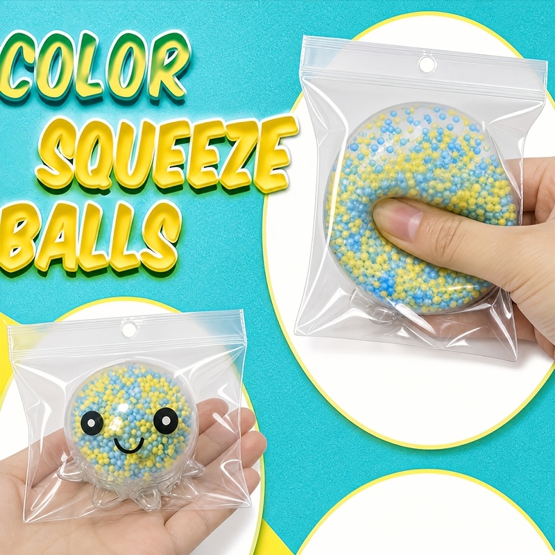 5pcs Cute Octopus-Shaped Squishy Relax Balls