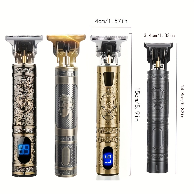 Professioneel draadloos elektrisch scheerapparaat voor heren