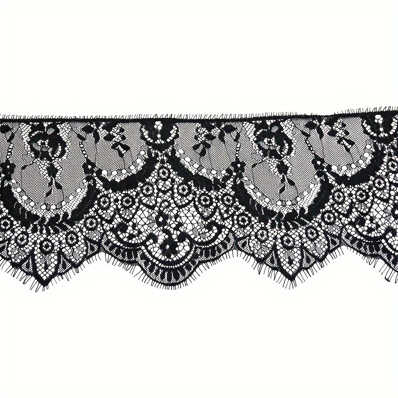 (/batch) 16cm Wide Flower Embroidery Eyelash Lace Material Handmade Ribbon Clothing Additions Lace