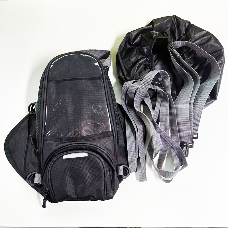 TEMU Magnetic Motorcycle Tank Bag, Riding Navigation Phone Pouch, Portable Crossbody Bag, Outdoor Riding Gear
