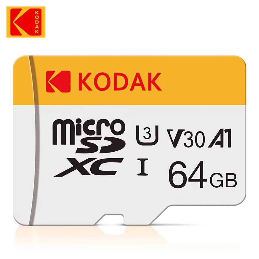 TEMU Tarjeta de memoria original de 64 GB, tarjeta de memoria C10 U3 A1, tarjeta de almacenamiento de velocidad de 256 GB
