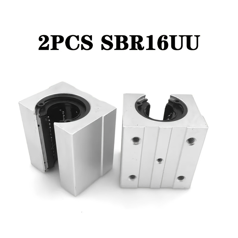 Image of 2pcs Sbr10uu/sbr12uu/sbr13uu/sbr16uu/sbr20uu Sbr Bearing Slide Block Sbr Linear Guide Sbr10/sbr12/sbr13/sbr16/sbr20
