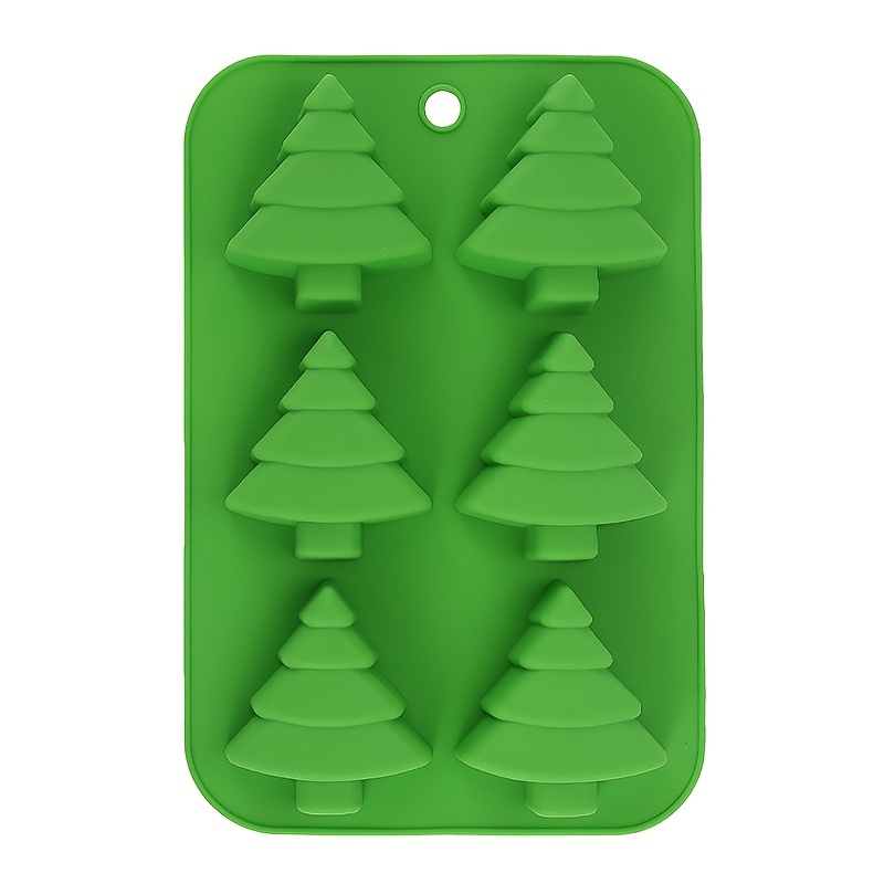 Silikon-Kuchenformen Weihnachten – 2 Stück Mit Lebkuchenmann, Baum, Schneeflocke, Schneemann | Hitzebeständig -40°C Bis +230°C