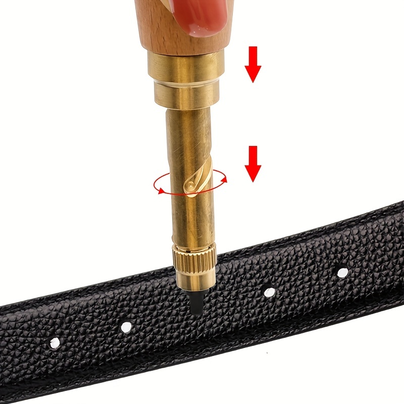 6-teiliges Lochstanzer Set - Automatische Locher Für Leder, Papier & Bastelarbeiten