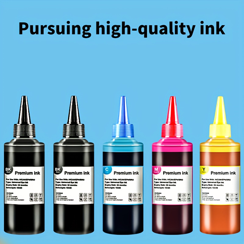 Image of Suitable For For For Brother Printer Ink For 300 301 303 304 305 Dye Ink Universal Ink Cartridges Refill Ink Replacement Pg-560 Cl-561 Pg-540 Cl-541 Pg-545 Cl-546
