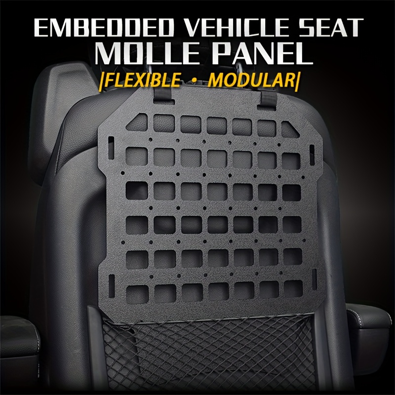 molle seat back organizer sold on Temu United States