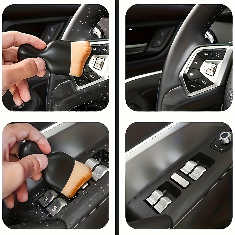 Two Piece Car Cleaning Brush Set, Long And Short, Car Interior... product image 5