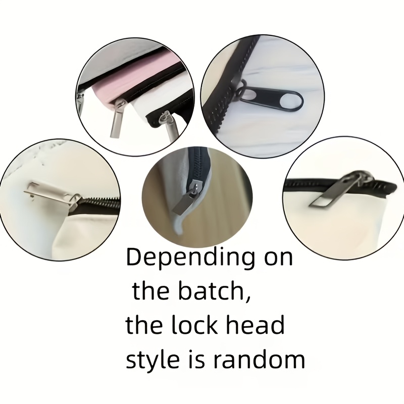 A Single Portable Bag Featuring a Golden Palette, Brushes, Lipstick, Eyeshadow, Foundation, Blush, And Setting Powder Design. It'S Lightweight, Foldable, Zippered, And Makes a Perfect Gift for Makeup Lovers with Its 2D Flat Print