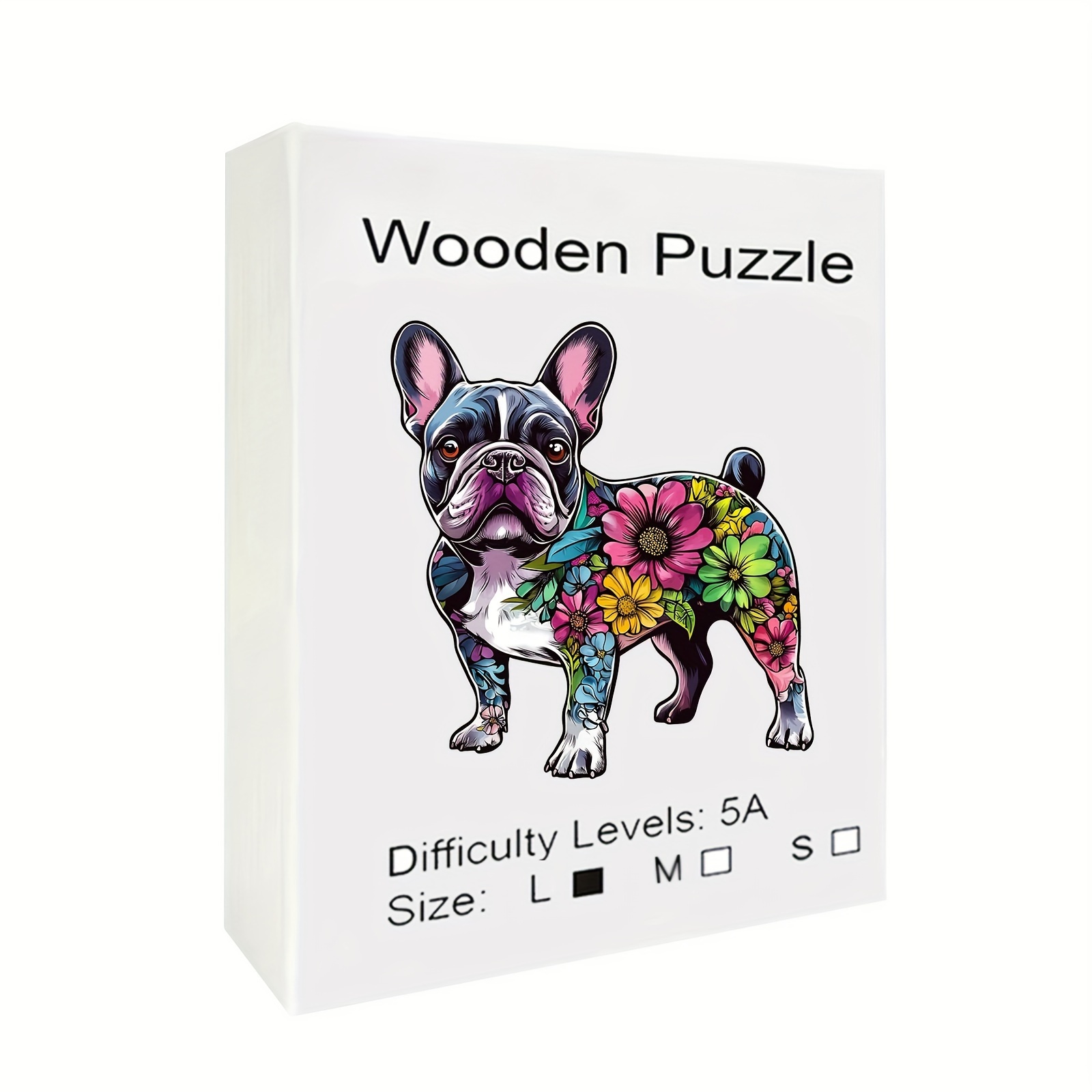 500 Piece Jigsaw Puzzle For Adults – Boston Terrier Dog Puzzle, Wooden Pieces, Challenging Family Game Gift - View #4