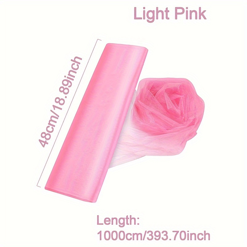 E-shop 1 Stück Lebendiger Organza-Tüll-Vorhang, 10m - Bunte Wirbelmuster für Hochzeiten, Geburtstage, Baby-Shower | Langlebig, Kein benötigt, Federfrei