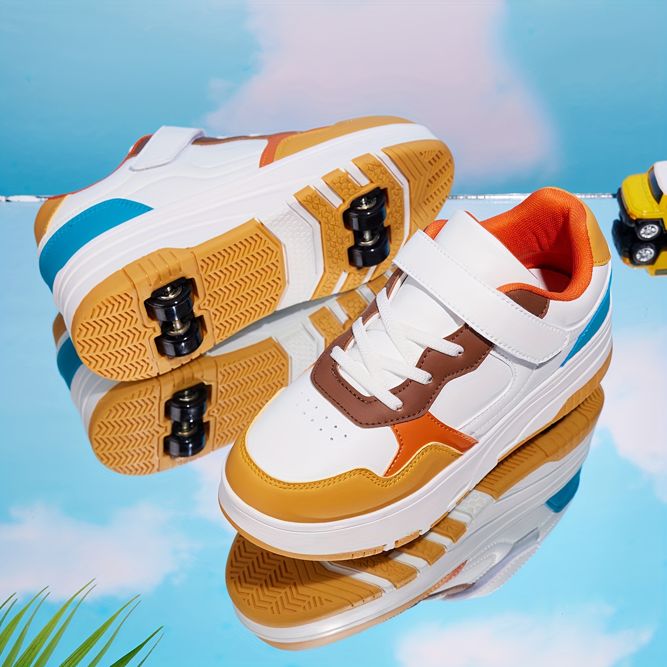 Nieuw trendy 1 paar meisjeskleurenblok