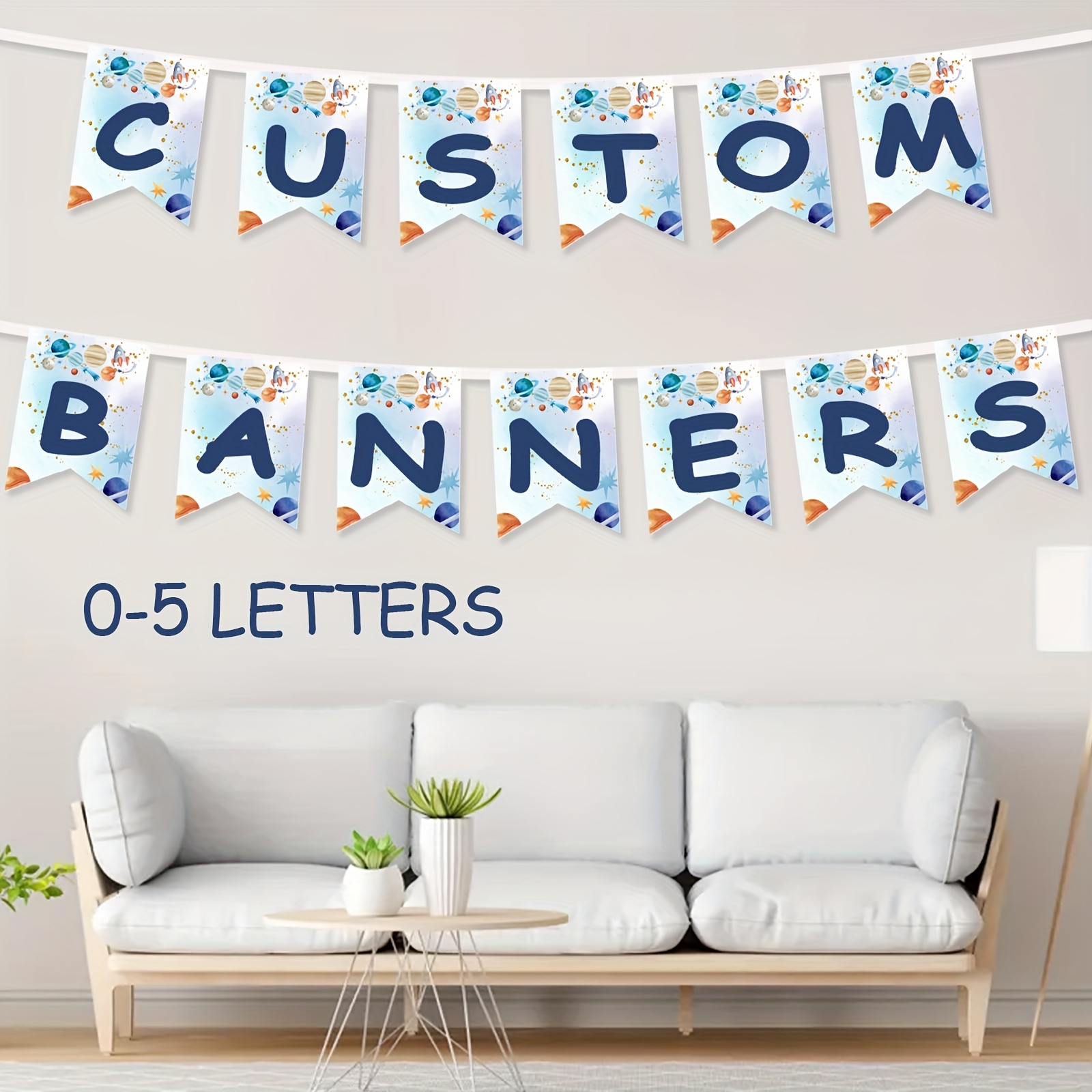 TEMU Custom Personalized Banners, Party Banners, Design Your Own Banner, Birthday Banners, Bridal Shower Banners, Wedding Decorations, Party Banners