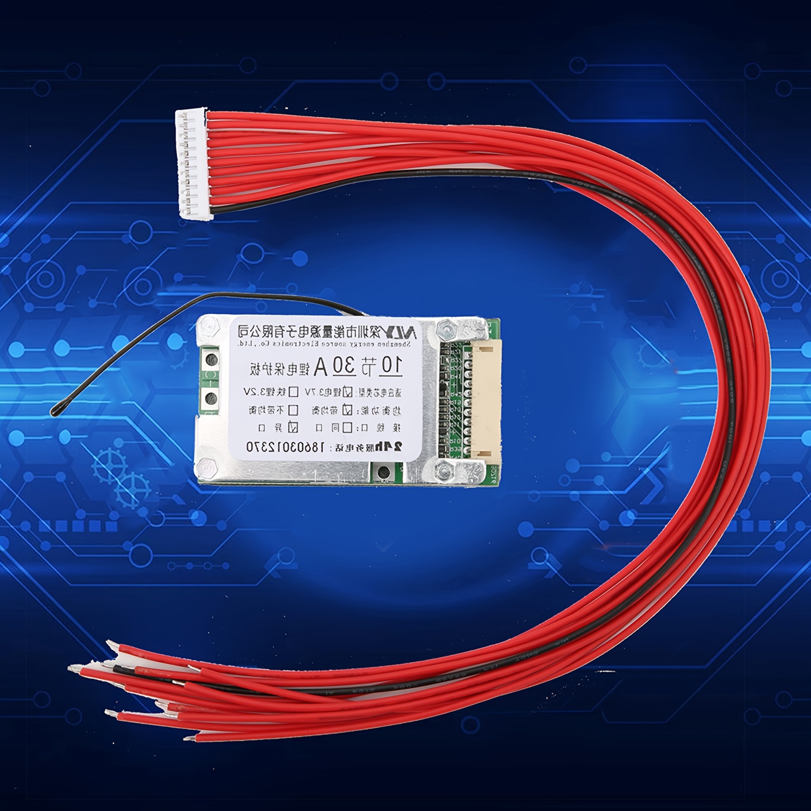 

Keenso 10series 36v 30a 18650 Battery Bms Pcb