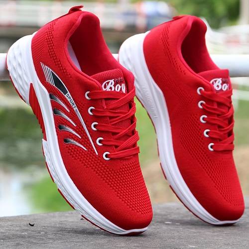 mens versatile sports casual shoes with breathable mesh