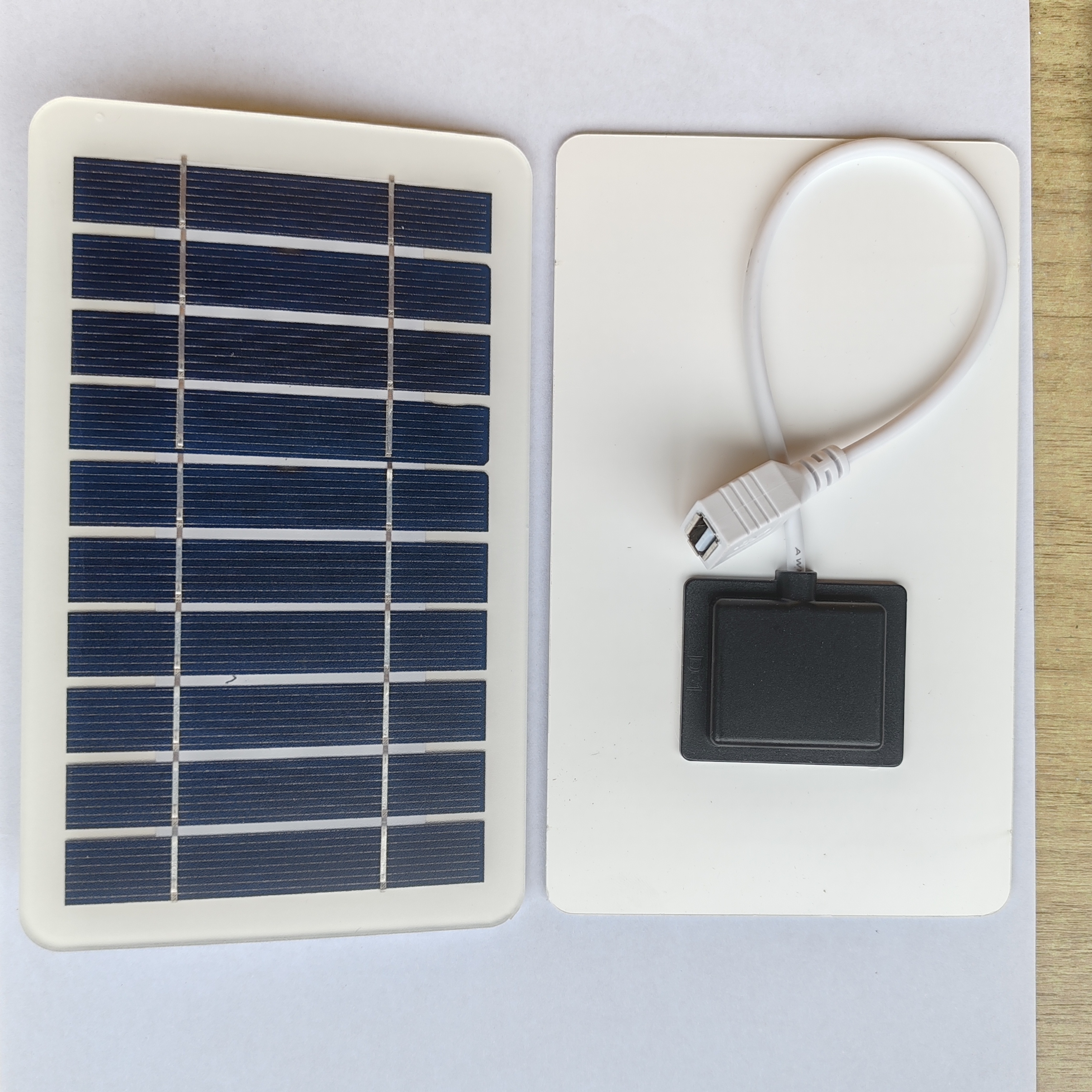 2w usb solar charger portable solar panel for phone charging outdoor emergency power compatible with iphone   power bank for camping hiking   blackout